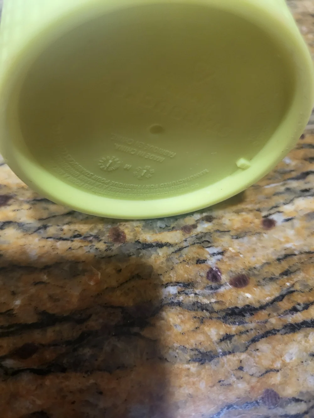 Starbucks Textured Tumbler in Lime Yellow
